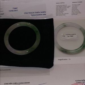 Jade bangle